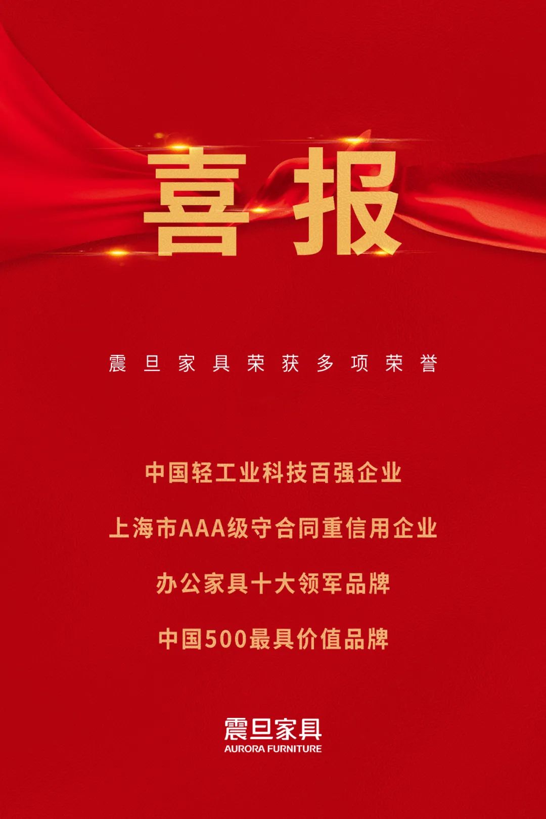 喜訊！震旦家具榮獲多項榮譽！(圖1)